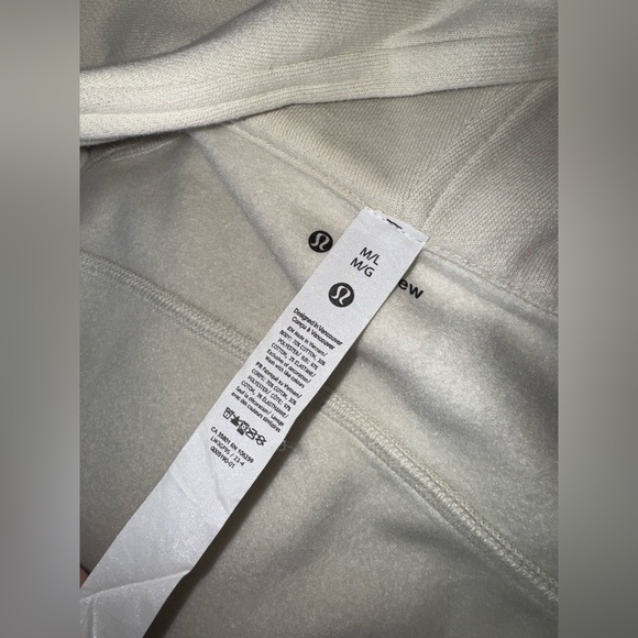 Lululemon Oversized Half-Zip Hoodie, M/L - Picture 6 of 8
